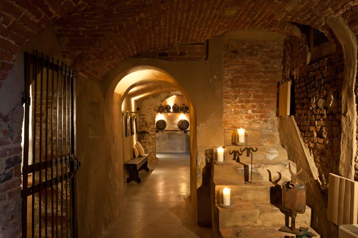 Old Tuscan cellar