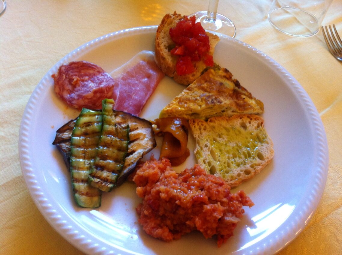 Tuscan appetizers