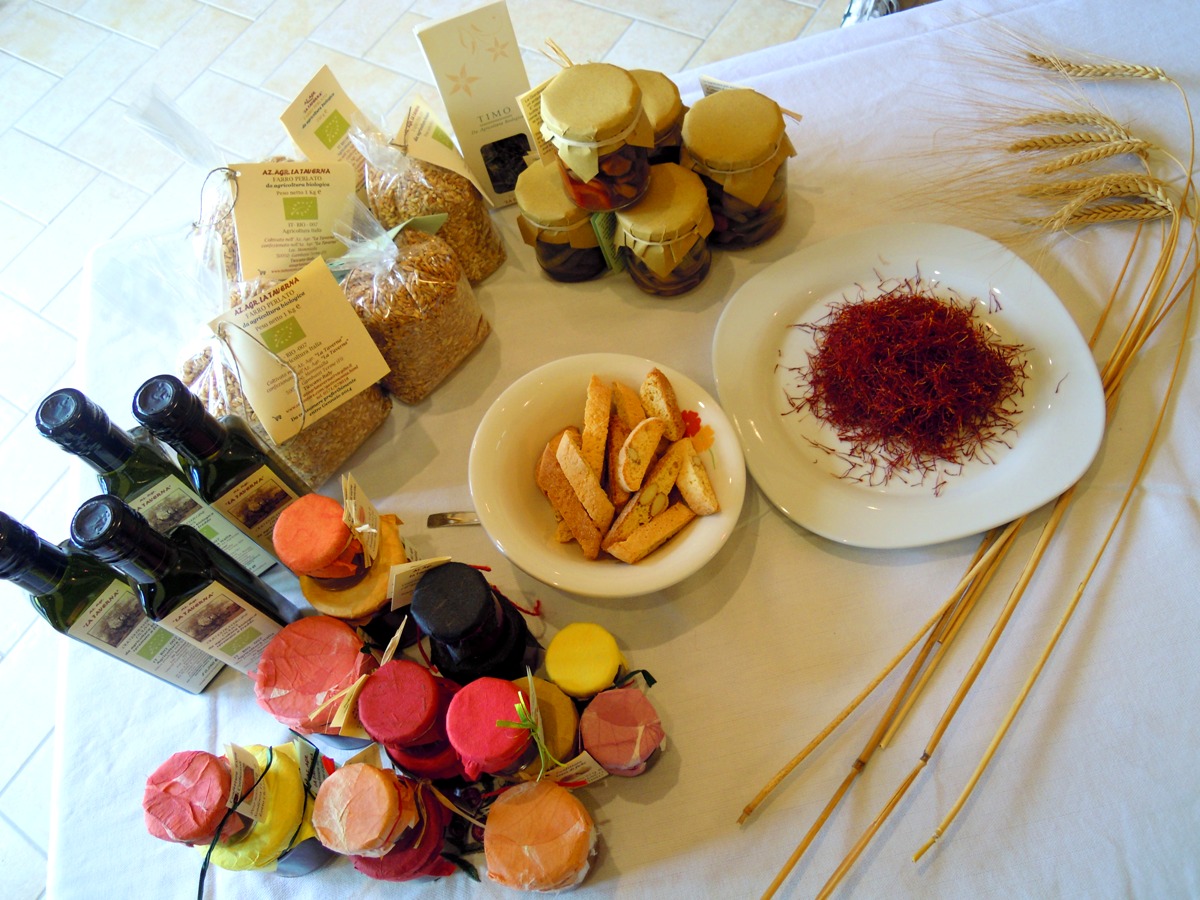 Organic saffron and products