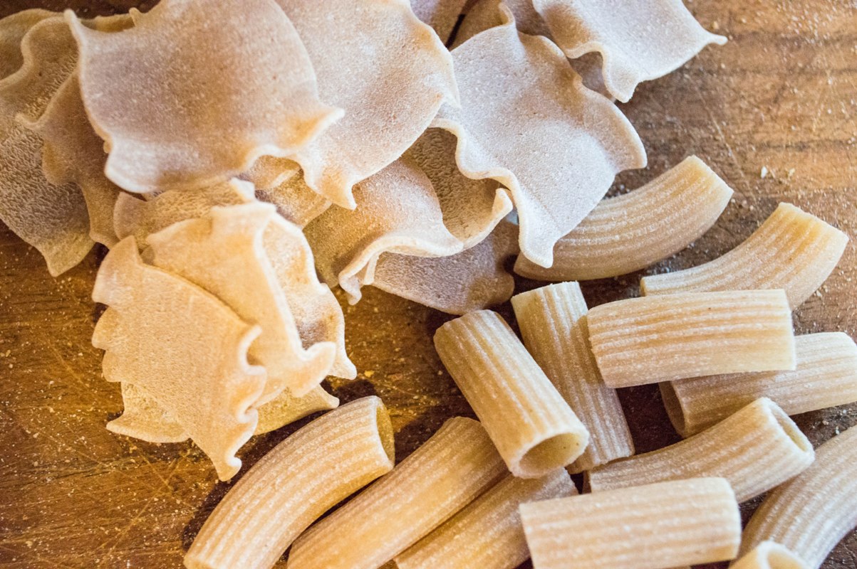 Organic pasta from Tuscany