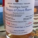 Authentic grappa from Chianti Riserva