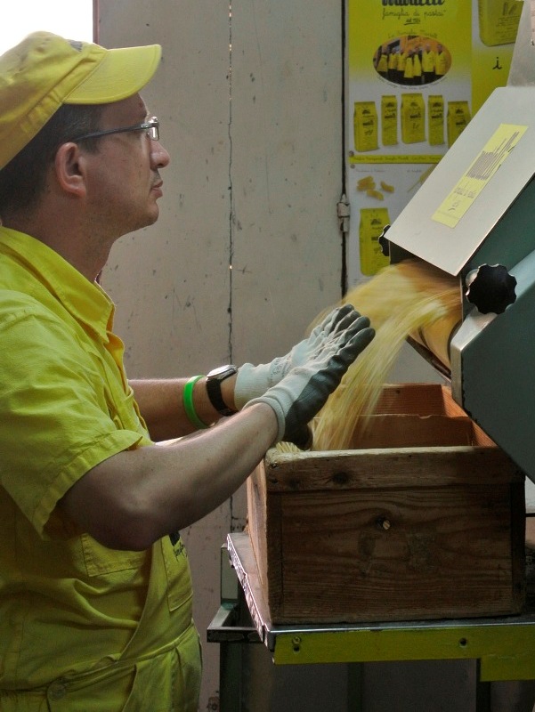Luca Martelli, the pasta maker