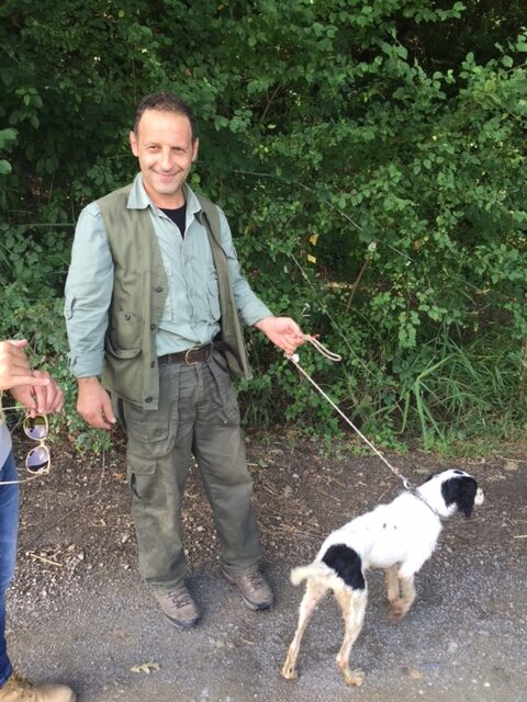 Daniele the truffle hunter and his dog Argo