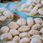 Ricciarelli almond cookies