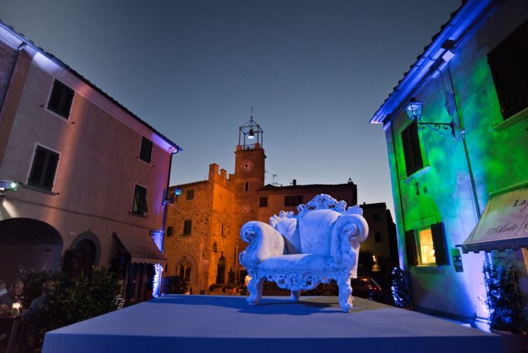 The famous Poltrona in Lajatico