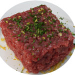 Beef tartare from Tuscany
