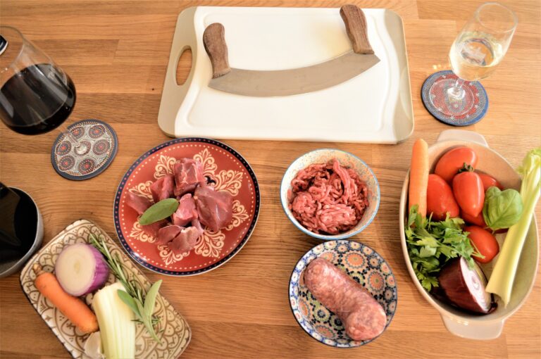getting ready for great dishes