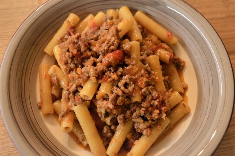 Typical Tuscan meat ragu