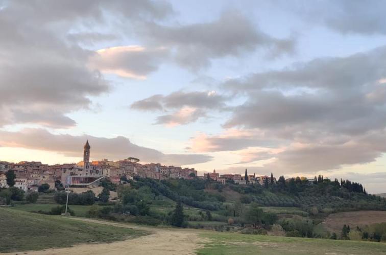 the medieval village of Peccioli