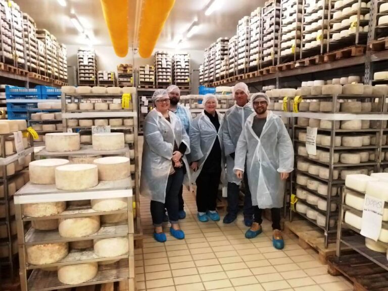 Cheese factory tour