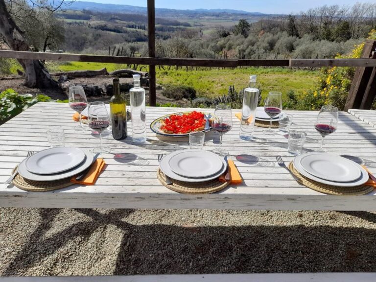 Lunch at My Tuscan kitchen cooking school