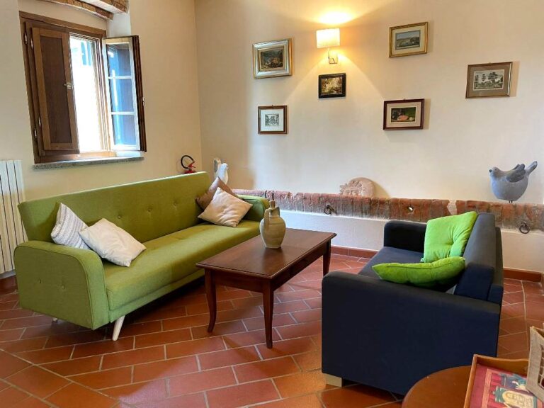 Typical Tuscan relax room