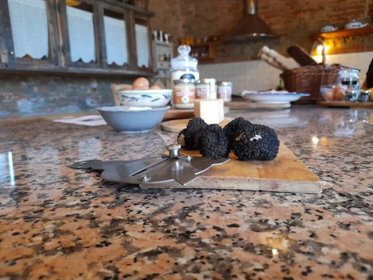 Black truffles found at Rita's farm