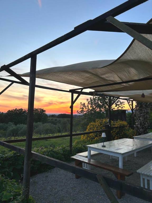 Typical Tuscan dinner