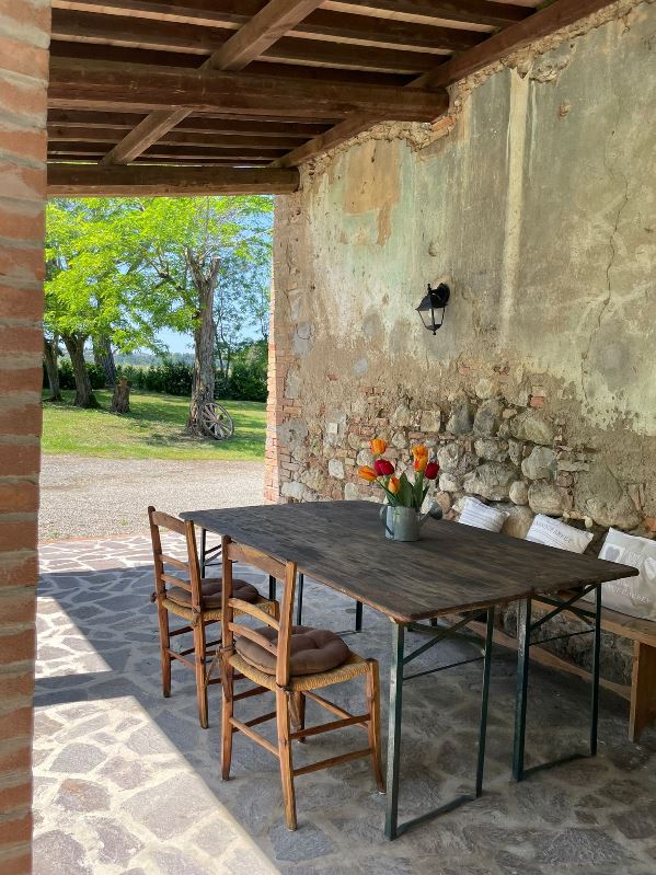 Outside table