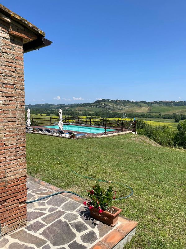 Panoramic view from the swimming pool