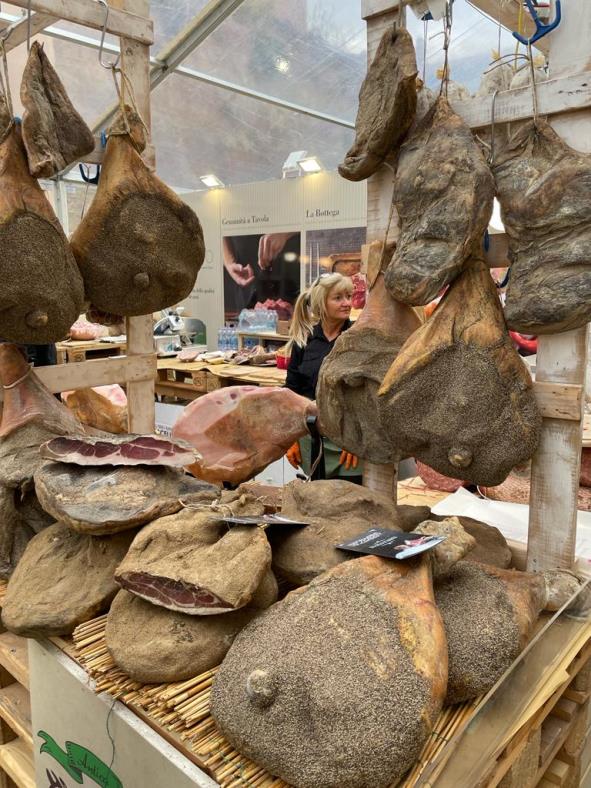 Taste the best prosciutto ever
