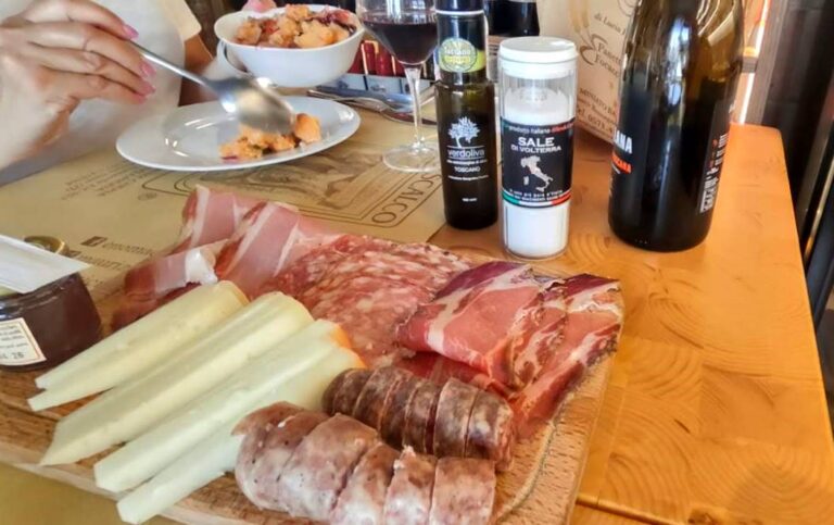 Lunch in San Miniato