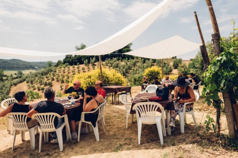 Buffet with local specialities