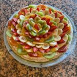 Fruit tart with short crust pastry