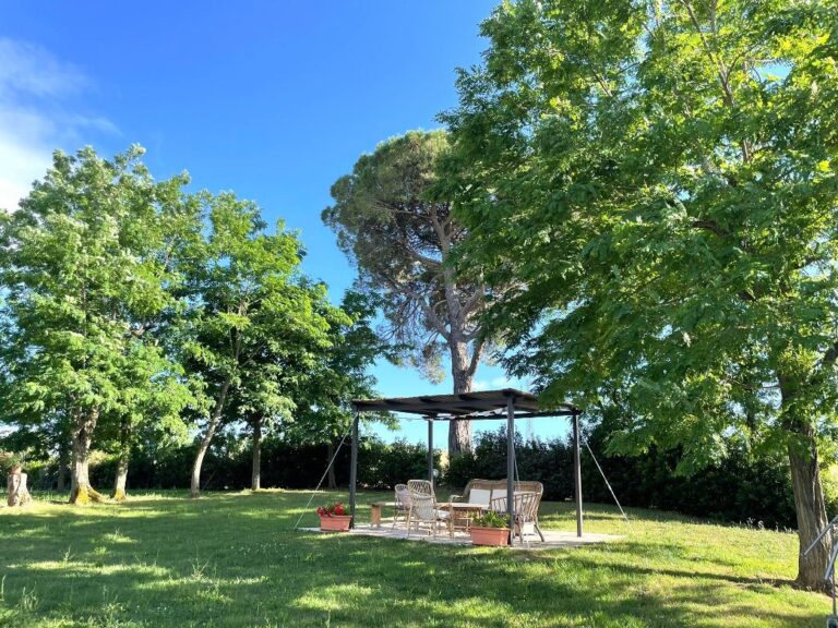 Gazebo where to organize private dinners