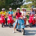Vespa tour with new friends