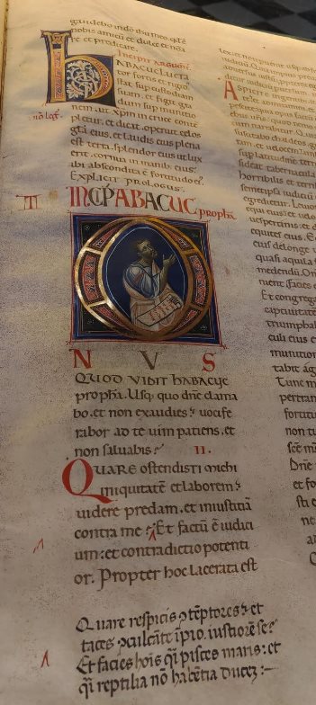 Ancient bible in the charterhouse