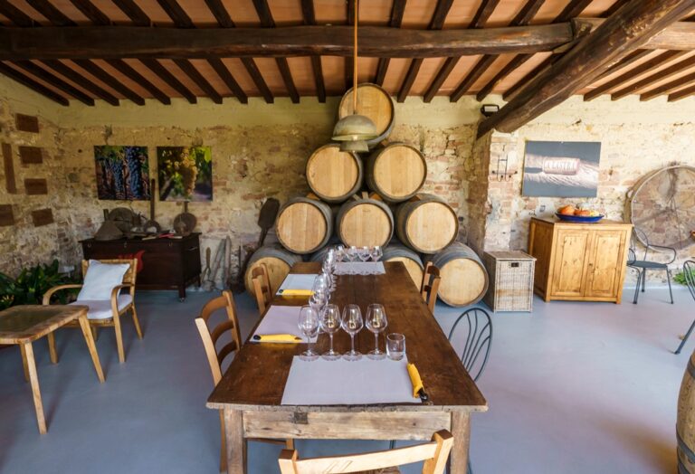 Wine tasting session