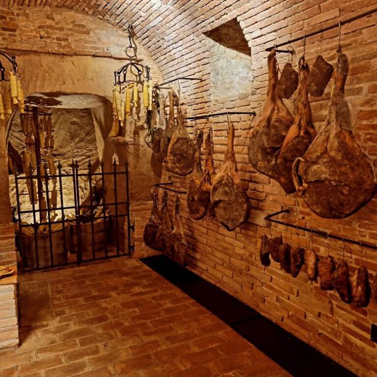 Visit to a local prosciutto maker near Pontedera
