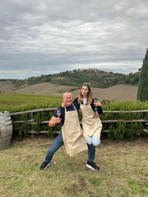 Wine and pasta making class