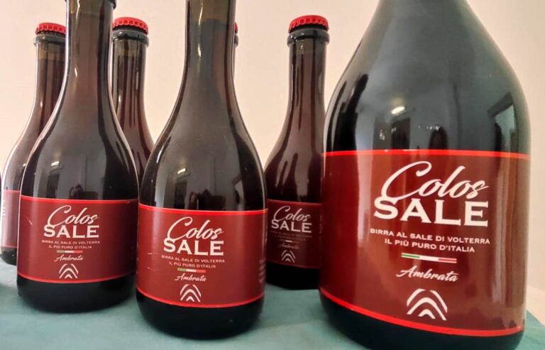 The very particulat production of beer with salt