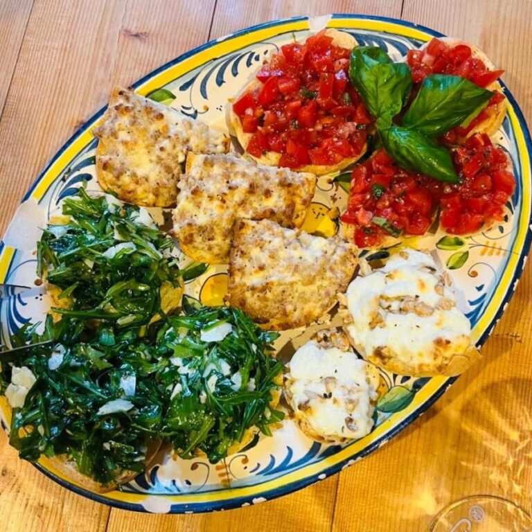 Bruschette tricolore