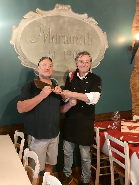 Marianelli bistecca tasting