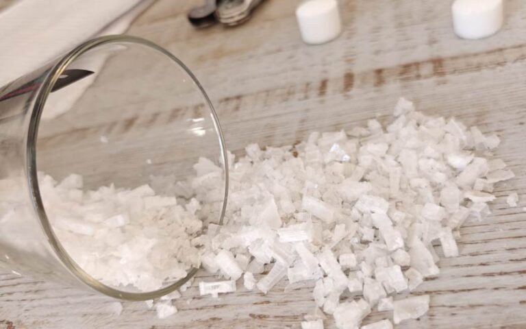 Typical beer made with salt