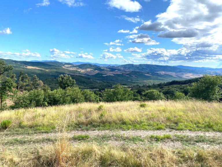 The Tuscan countryside