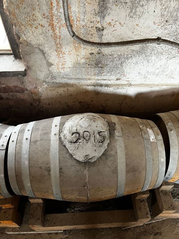 The caratelli, chestnut barriques for vinsanto ageing