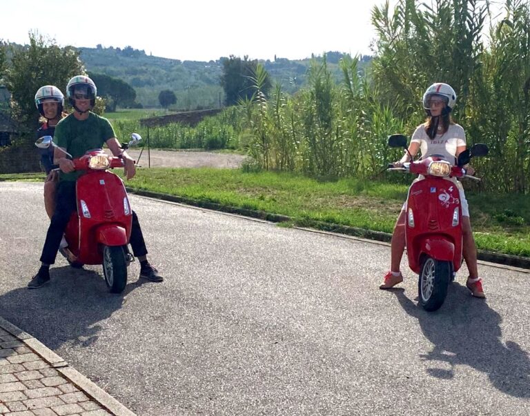 Private vespa tour across the Pisan Hills