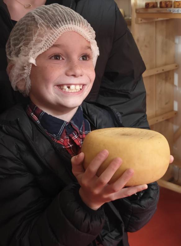 Cheese tour near Volterra