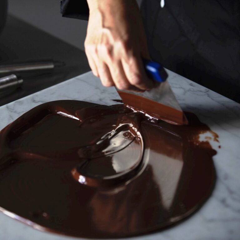 The first Italian maitre chocolatier Cecilia