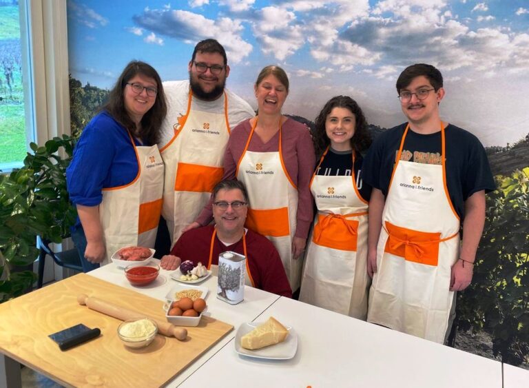 Monovarietal wines and pasta maing experience