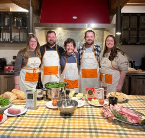 A family reunion in Tuscany