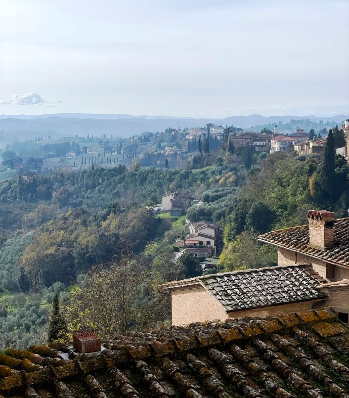 The great view of San Minaito from its center