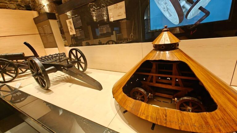 The very famous museum of Leonardo
