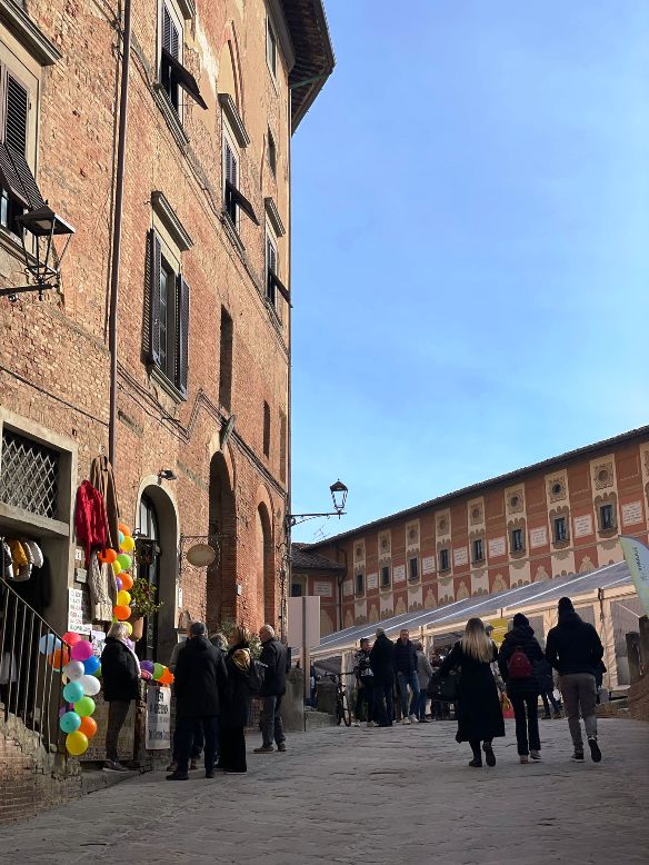 The typical roads of San Miniato