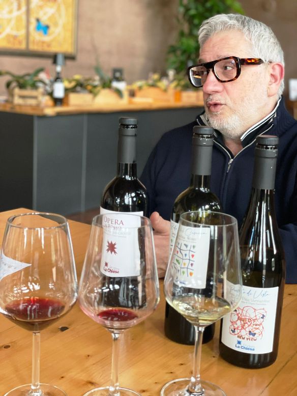 Maurizio is a very famous wine maker of the Terre di Pisa district. He runs a winery called Podere la Chiesa