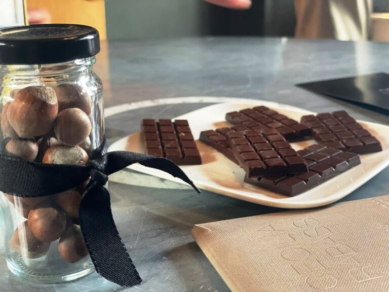 Cecilia Rabassi maitre chocolatière only uses frash fruits and peanuts