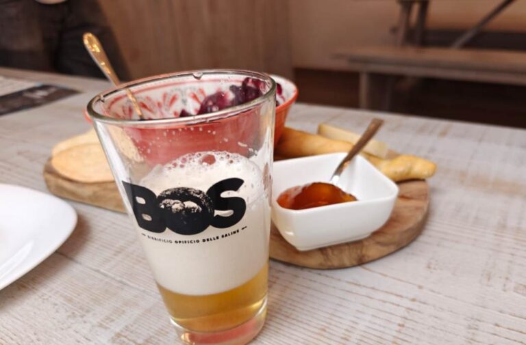 An hidden gem close to Volterra. A microbrewery located in the sal factory making beer with salt from the mines