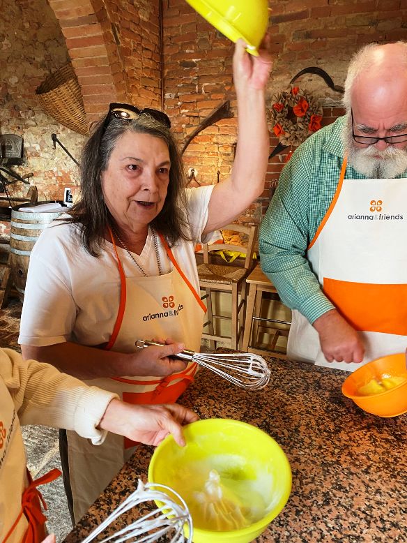 During the tiramisù making everybody is involved int the preparation, from the cream to the tiramisù assembly
