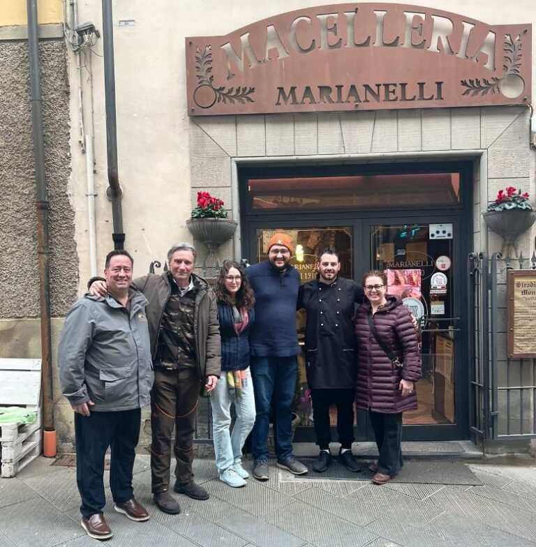 Macelleria Marianelli is one the oldest butcher shop in the village