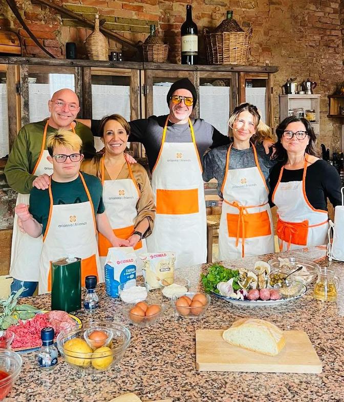 Shopping and cooking experience at Rita's farm